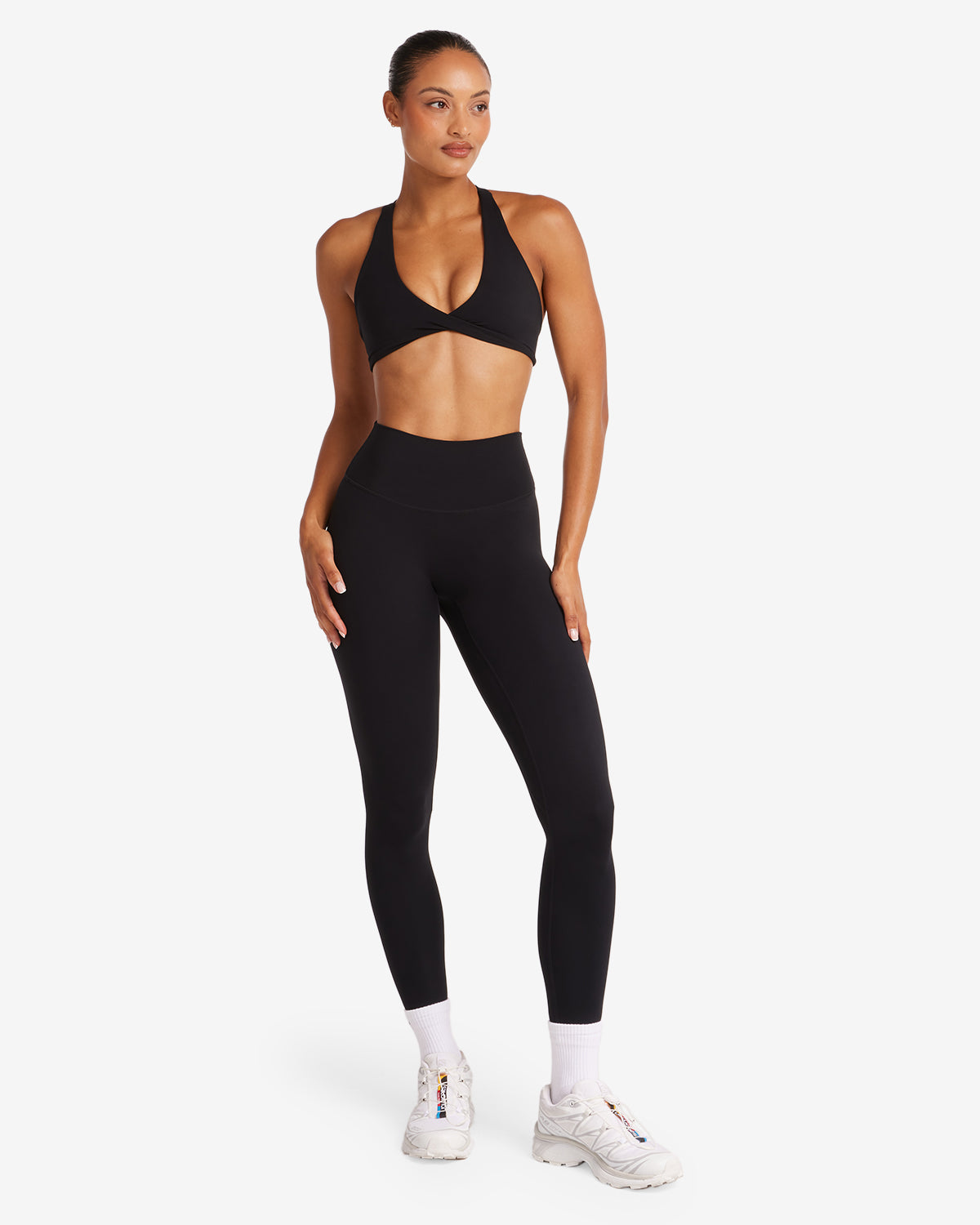 Fade Scrunch Leggings | Black