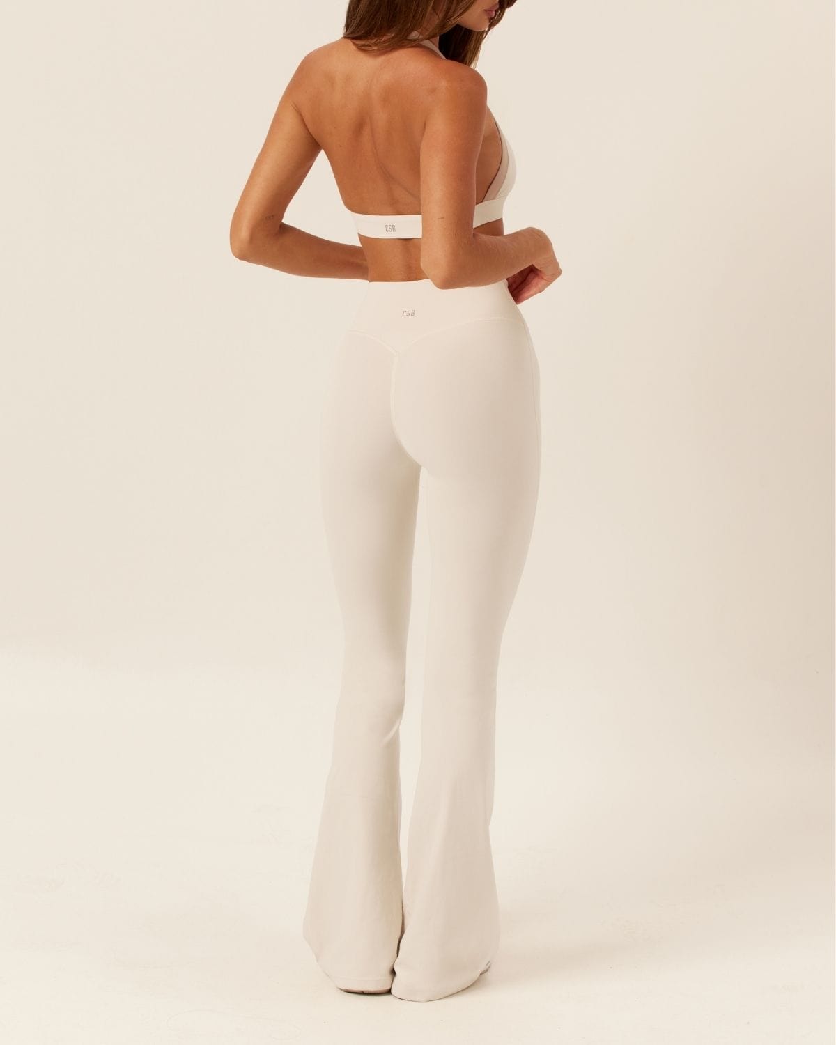 Form Invisible Scrunch Flare Leggings Tall | Vanilla