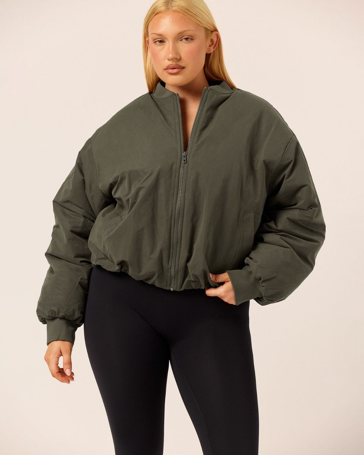 Bomber Jacket | Deep Olive