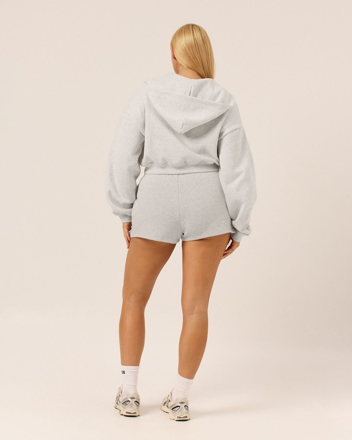 Fleece Sweat Shorts | Snow Marle