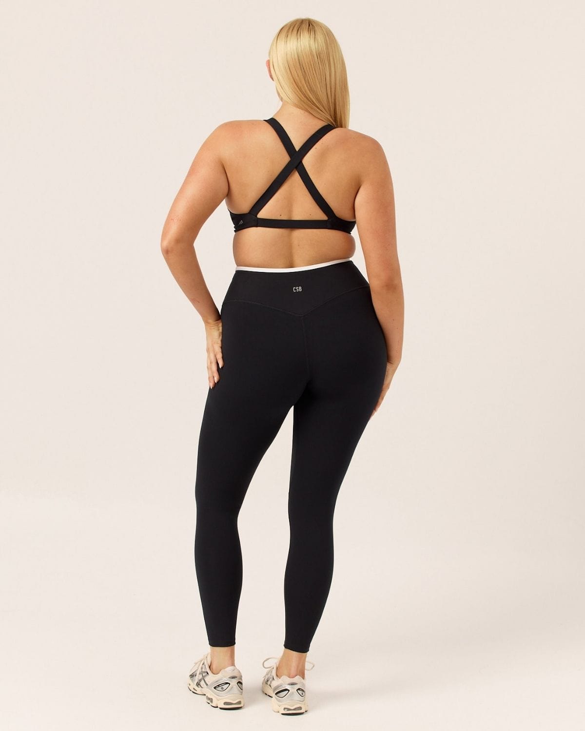 Serenity Dip Leggings | Two Tone