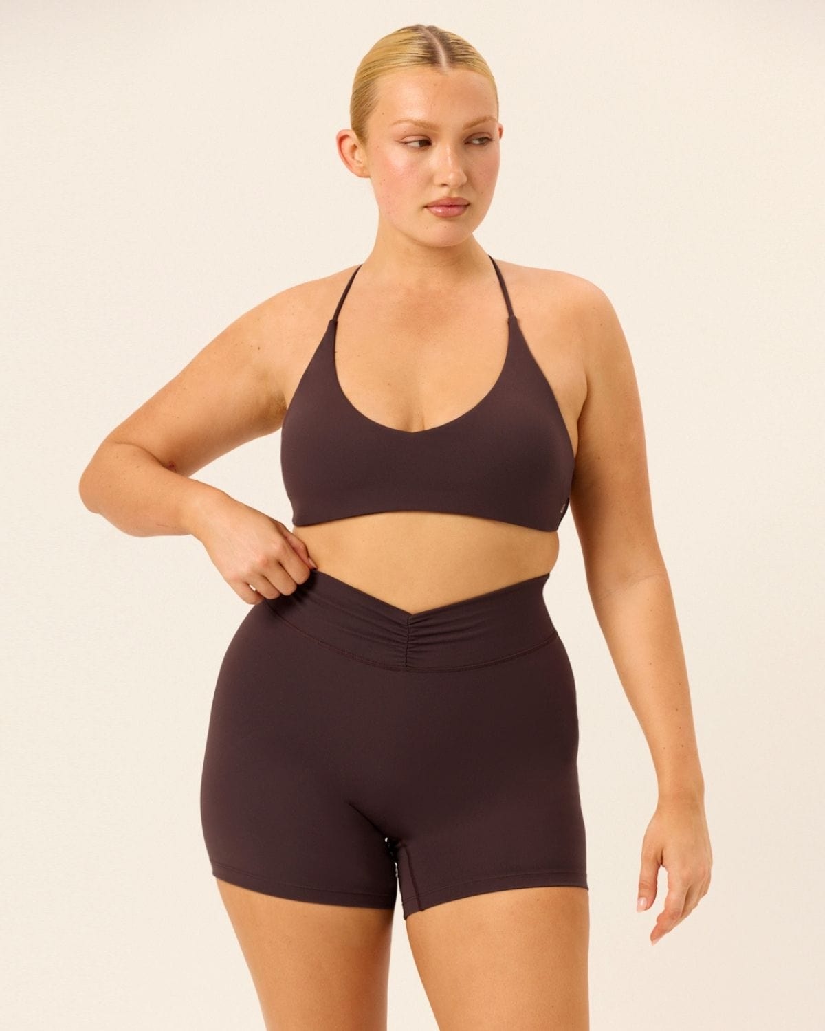 Form Hailey Crop | Espresso