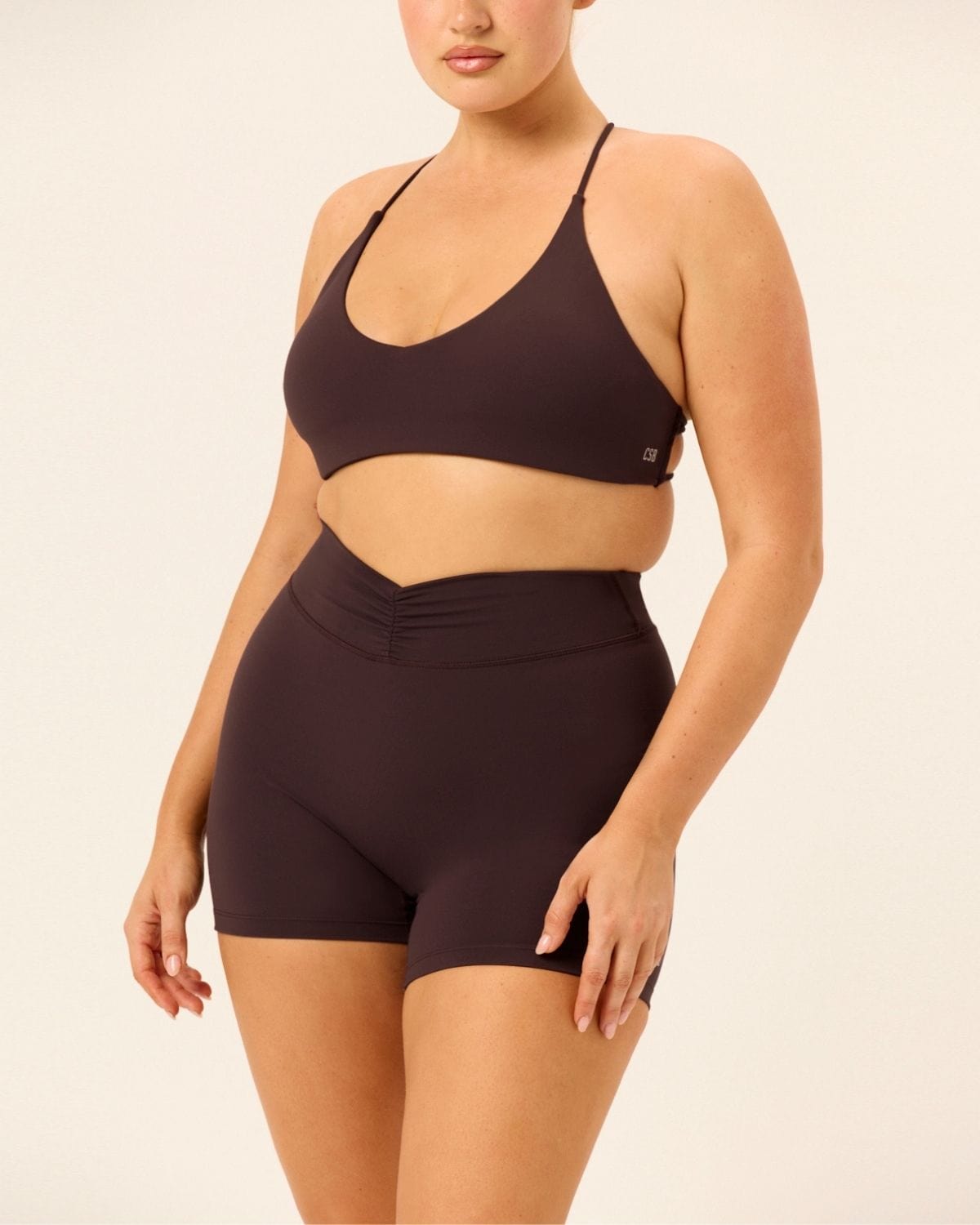 Form Hailey Crop | Espresso