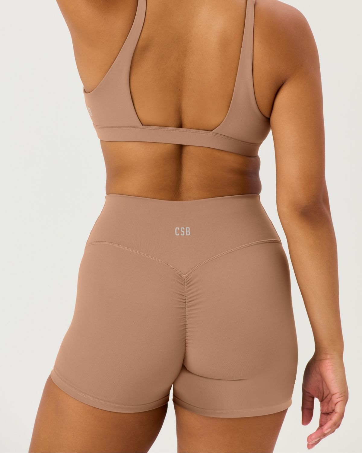 Freedom Scrunch Shorts 4" | Toffee