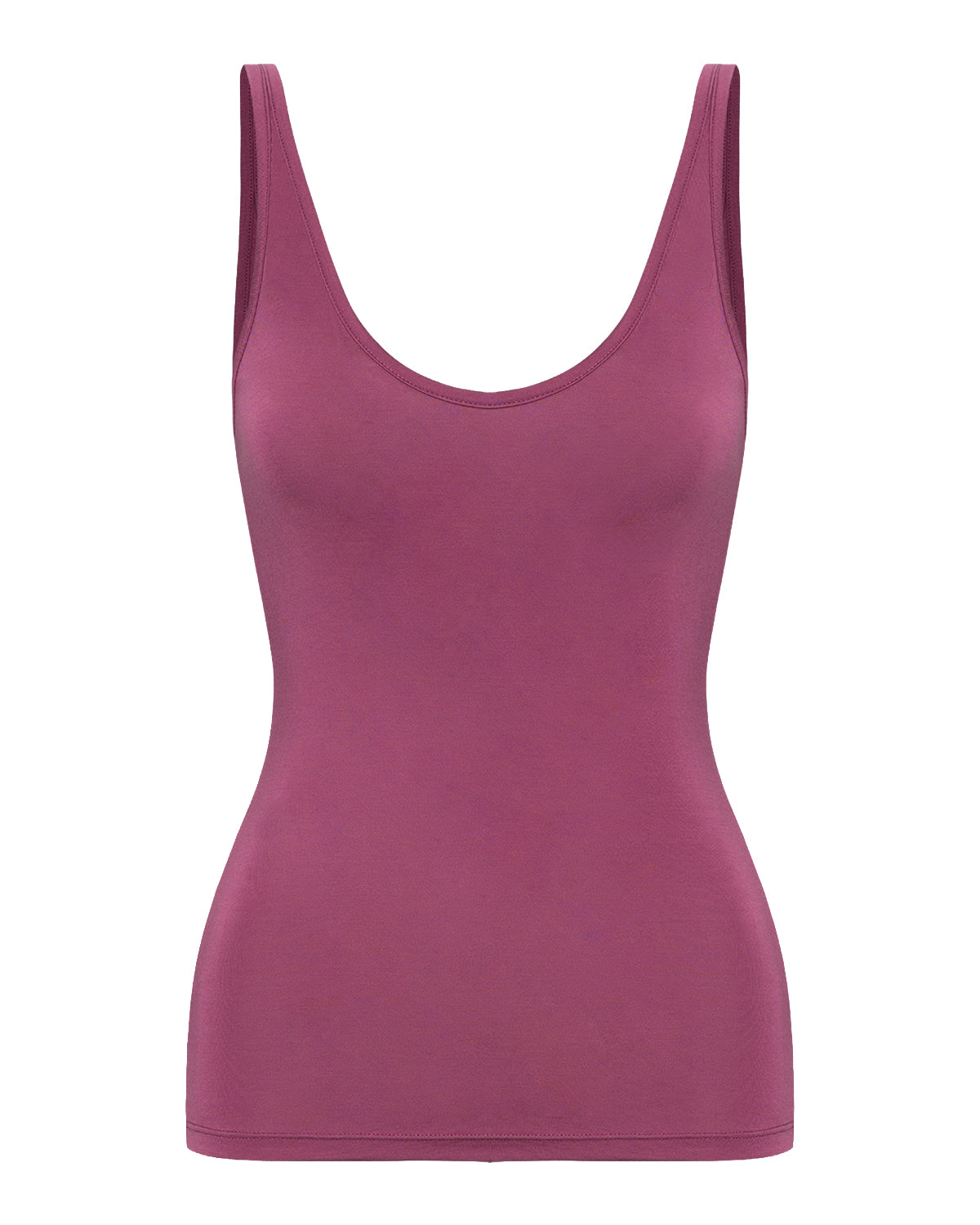 Sheer Jersey Tank | Sugar Plum