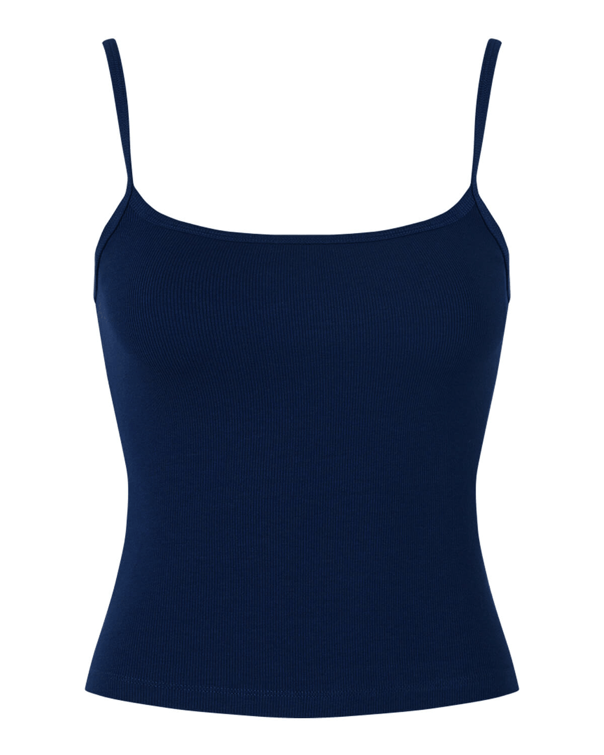 Rib Cami Tank | Navy
