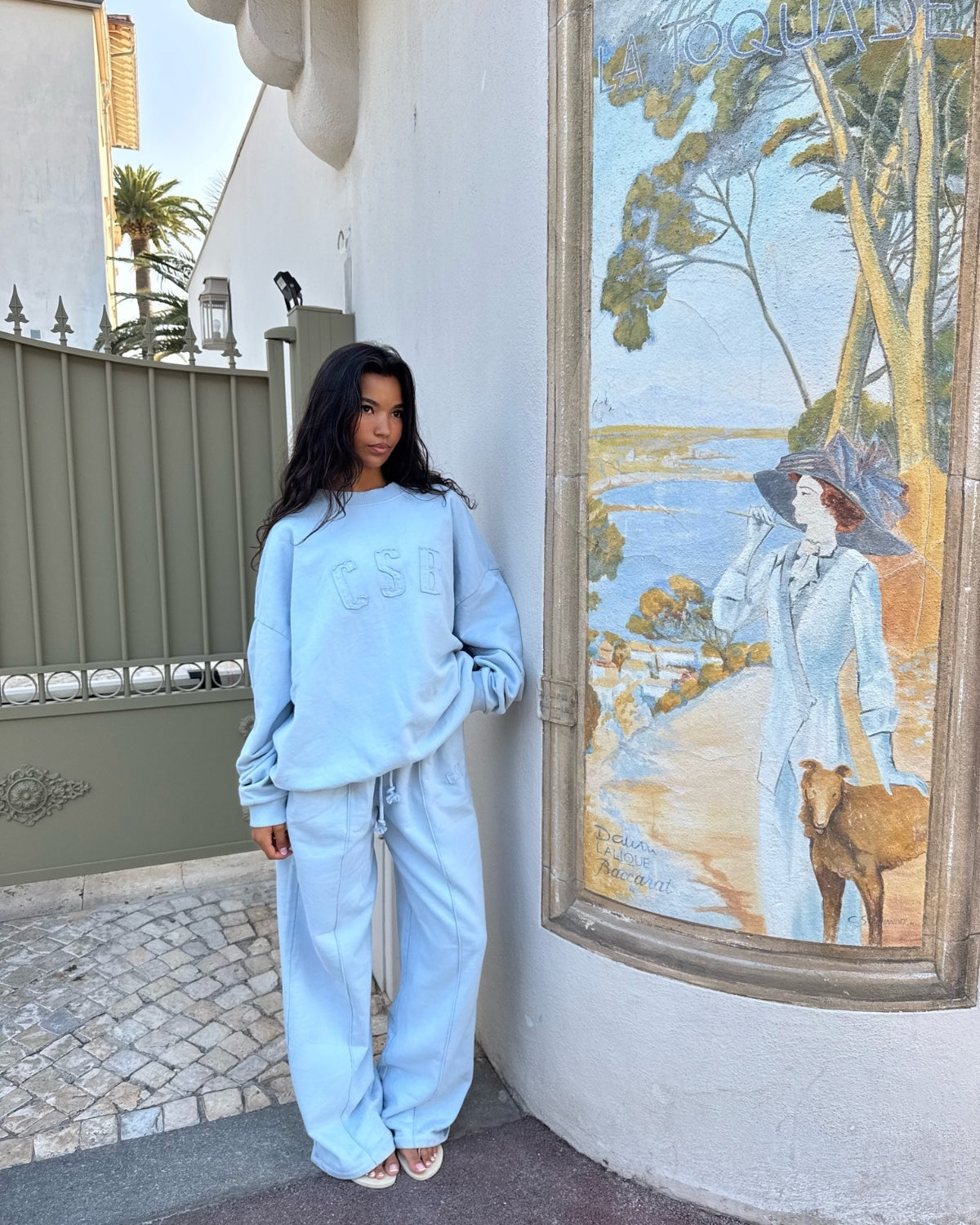 CSB Crewneck Sweatshirt | Dusty Blue