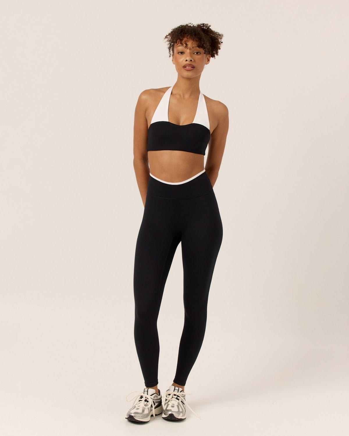 Serenity Dip Leggings | Two Tone