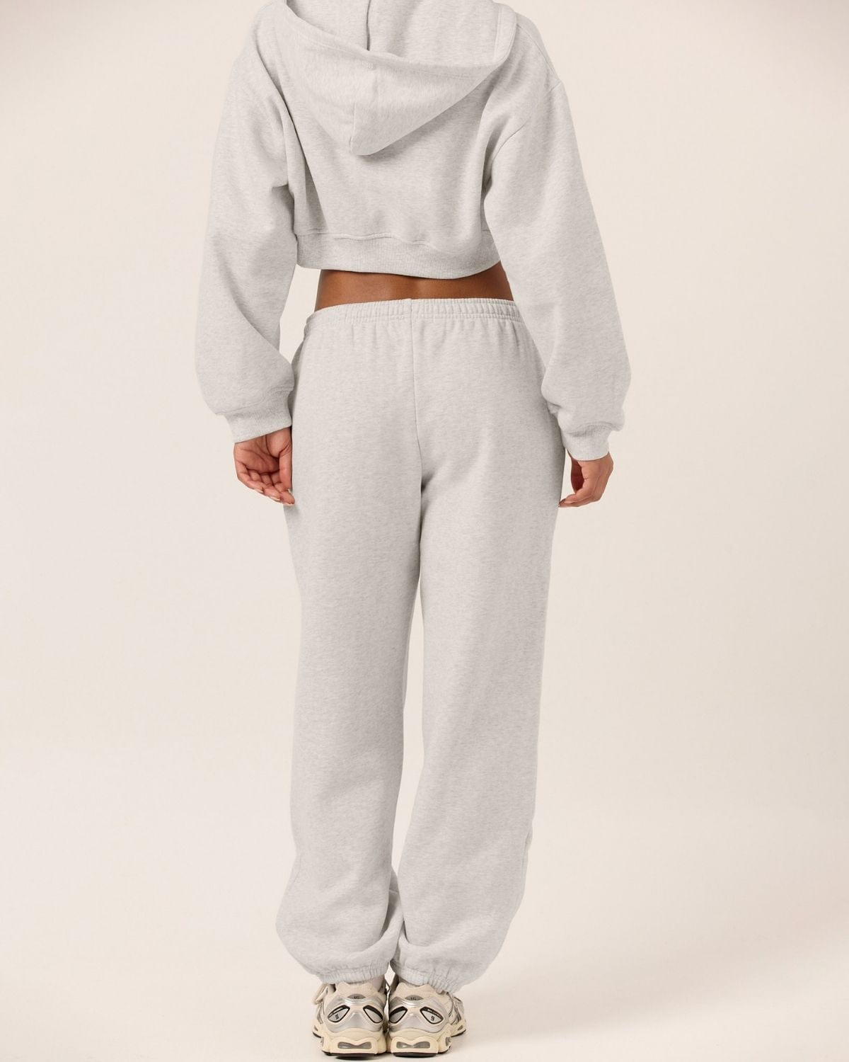 Fleece Oversized Cuff Sweatpants | Snow Marle