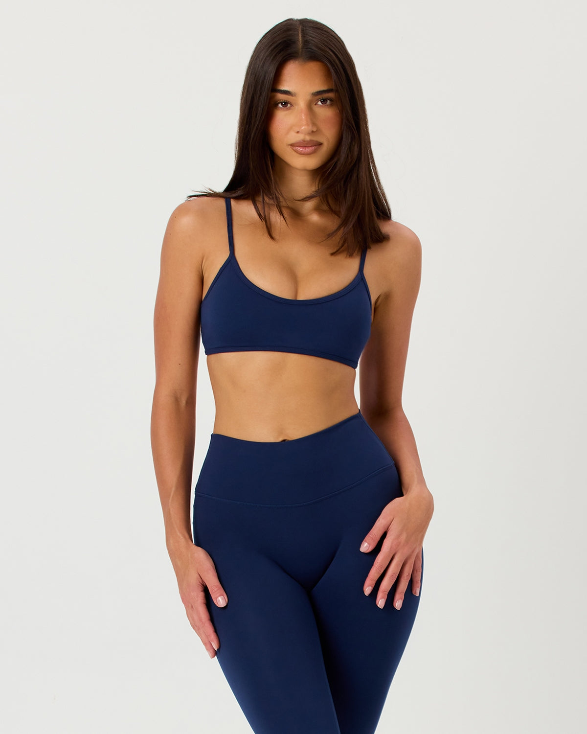 Serenity Ayla Crop | Navy