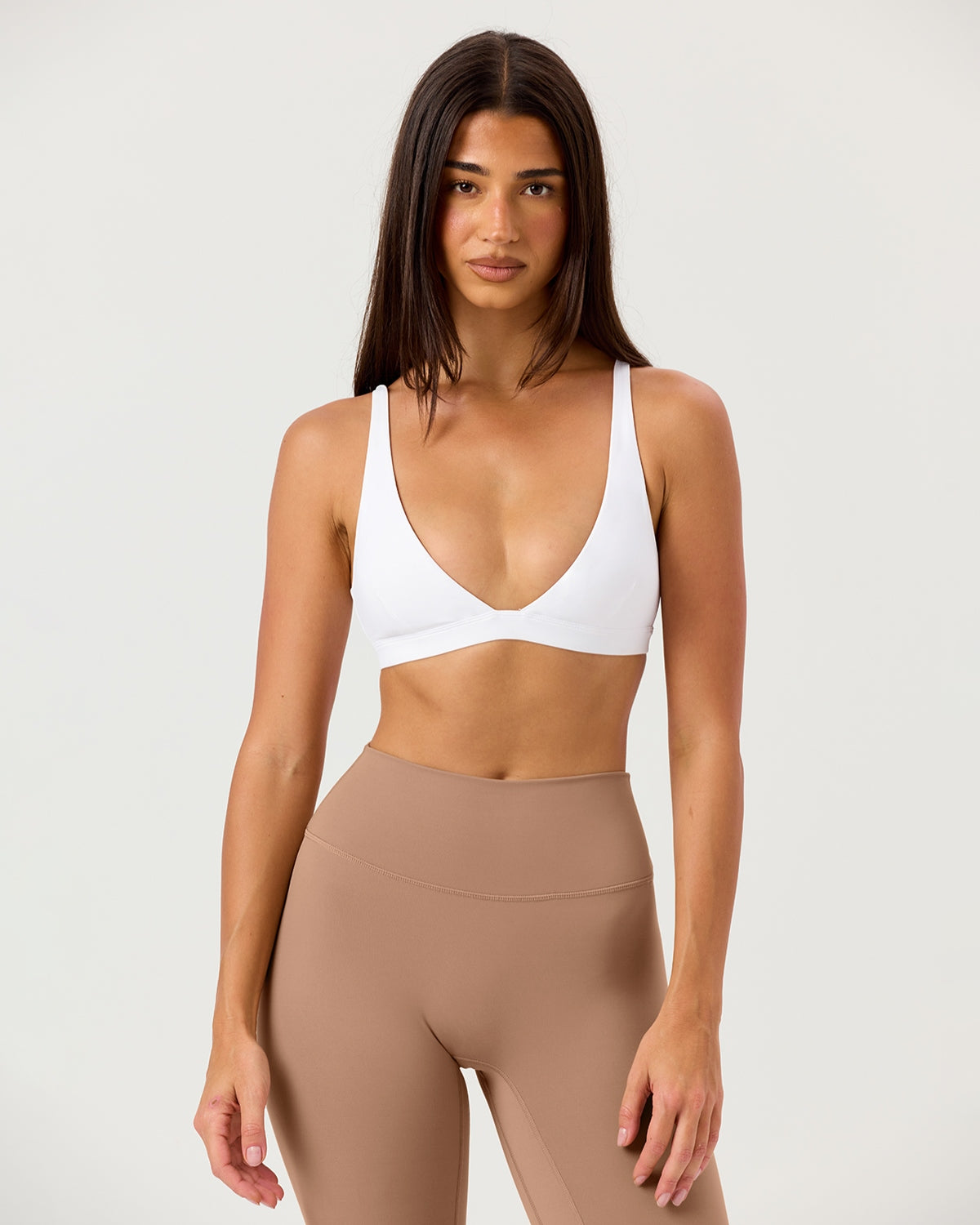 【CSB】 Freedom Contour Crop Freedom Contour Crop | White