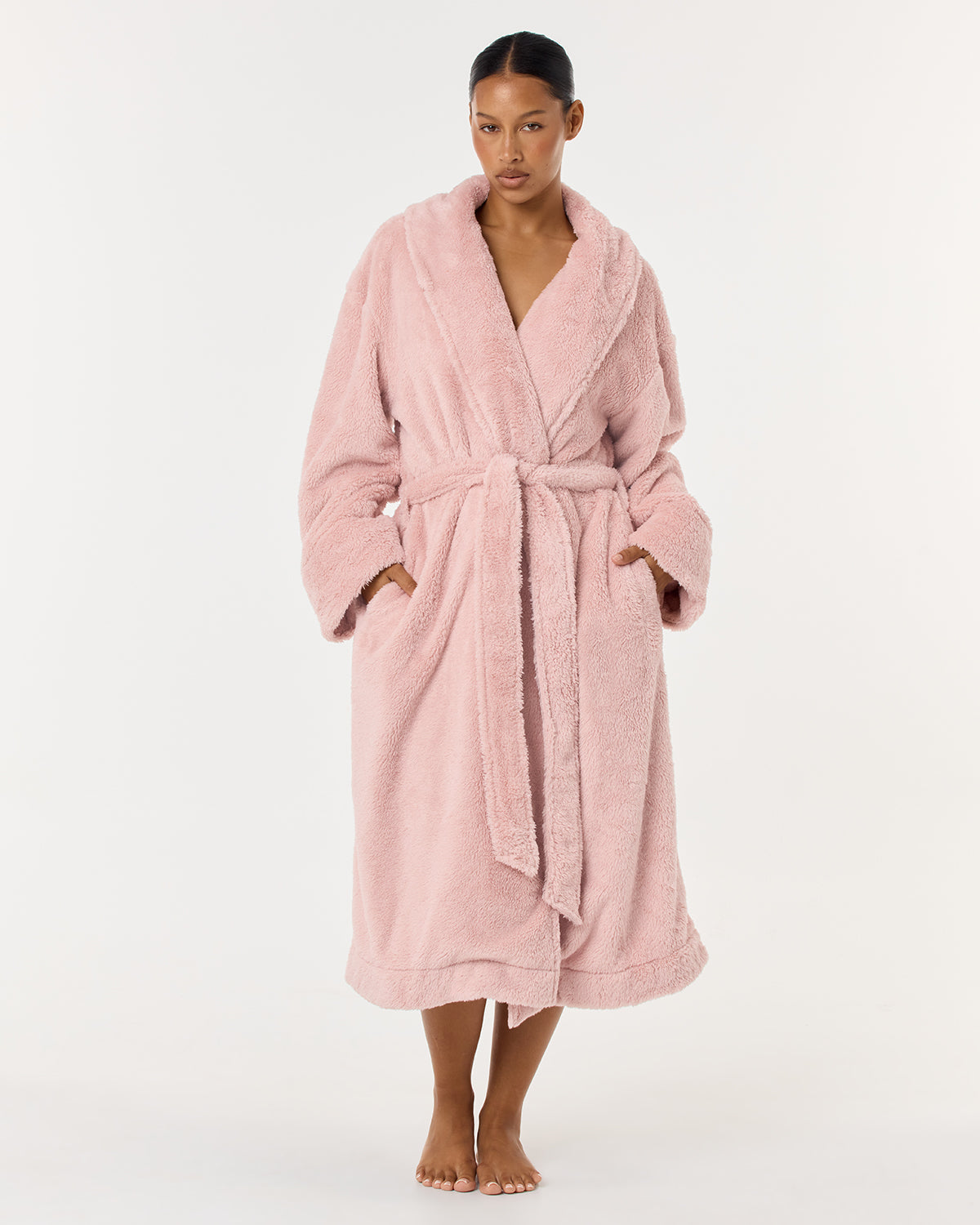 Teddy Robe | Blush