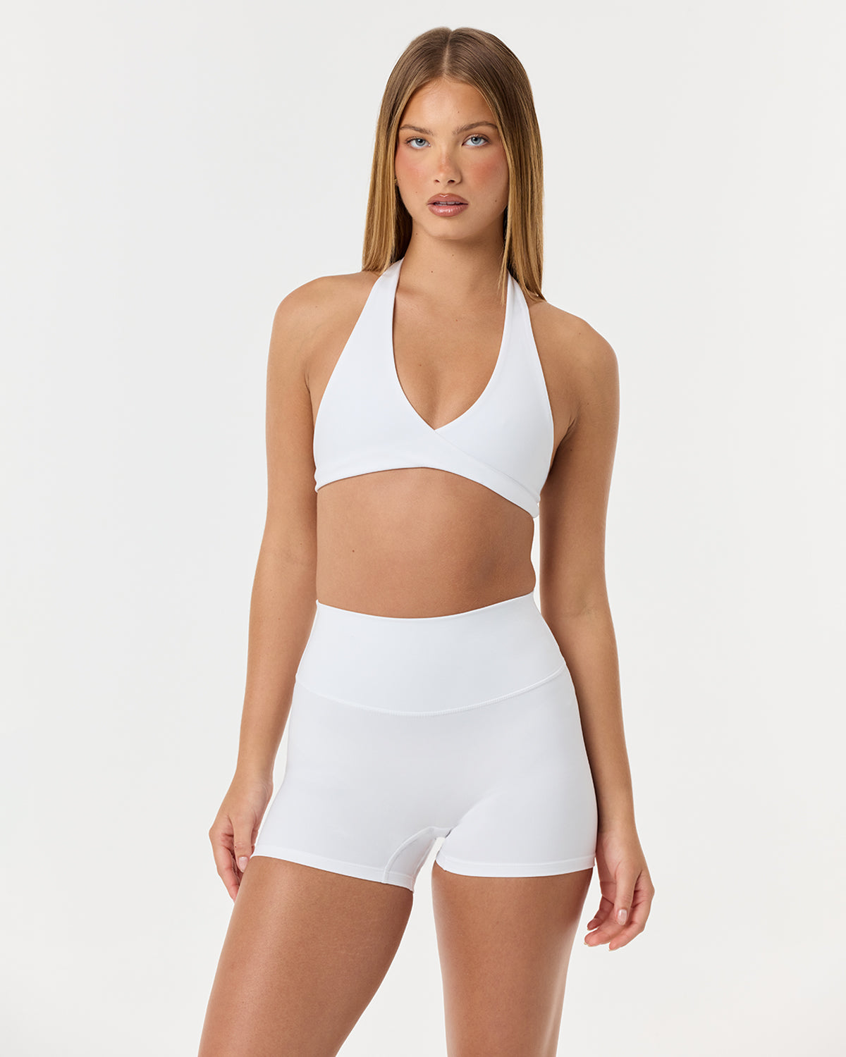 Serenity Blake Crop | White