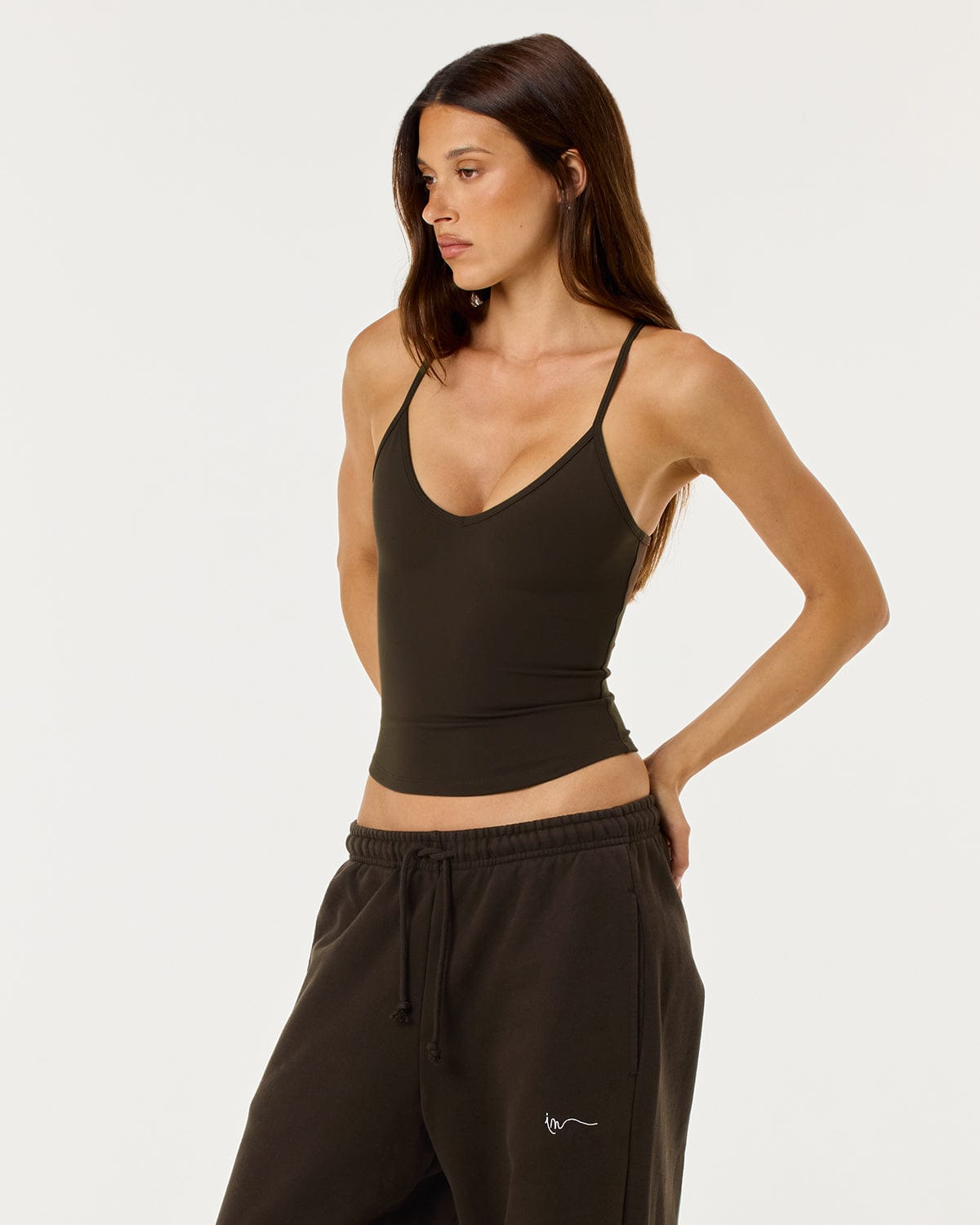 Form Leisure Tank | Dark Chocolate