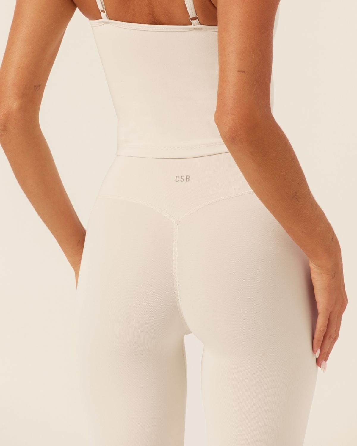 Form Invisible Scrunch Flare Leggings Tall | Vanilla