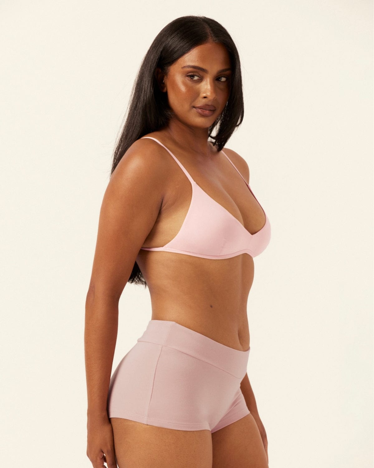 Triangle Bralette | Dusty Pink