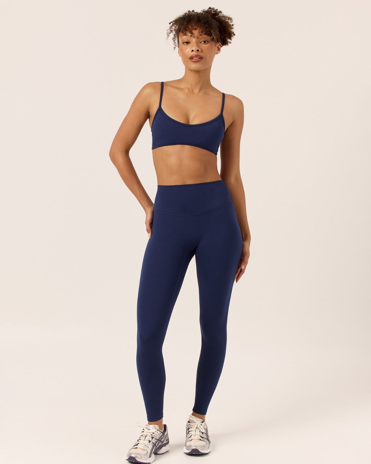 Serenity Ayla Crop | Navy