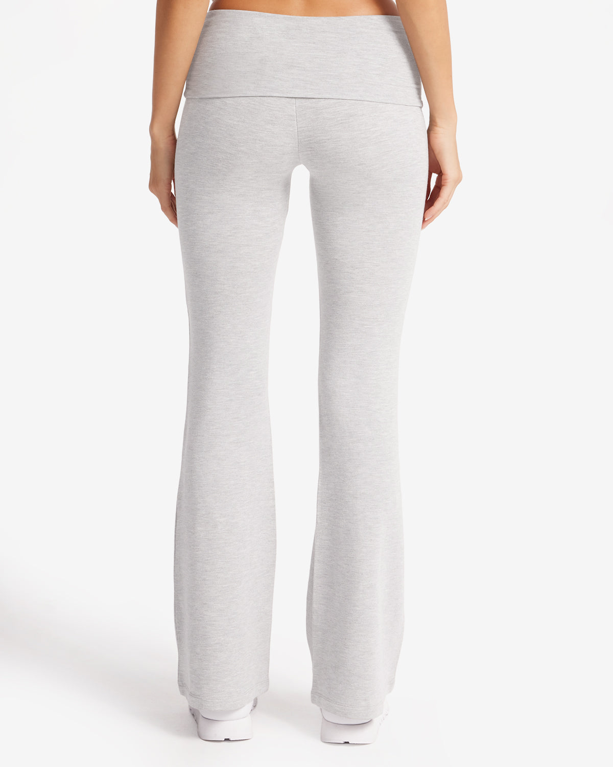 Jersey Flare Pant | Light Grey