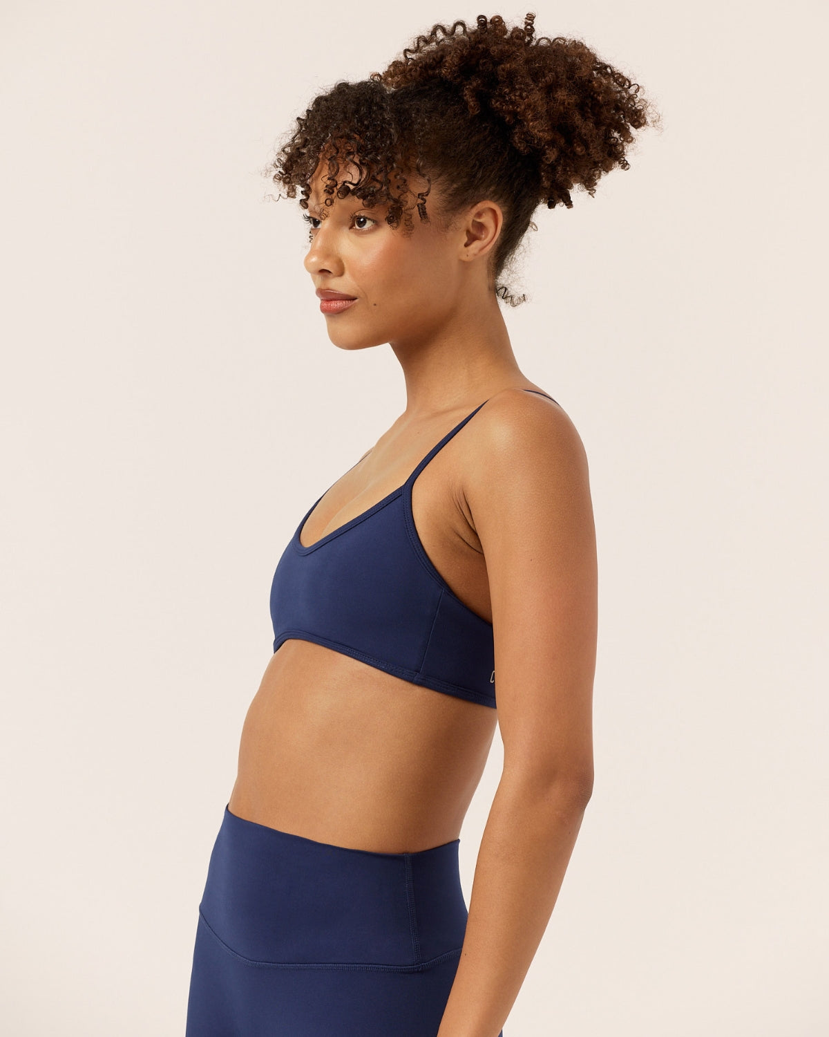 Serenity Ayla Crop | Navy