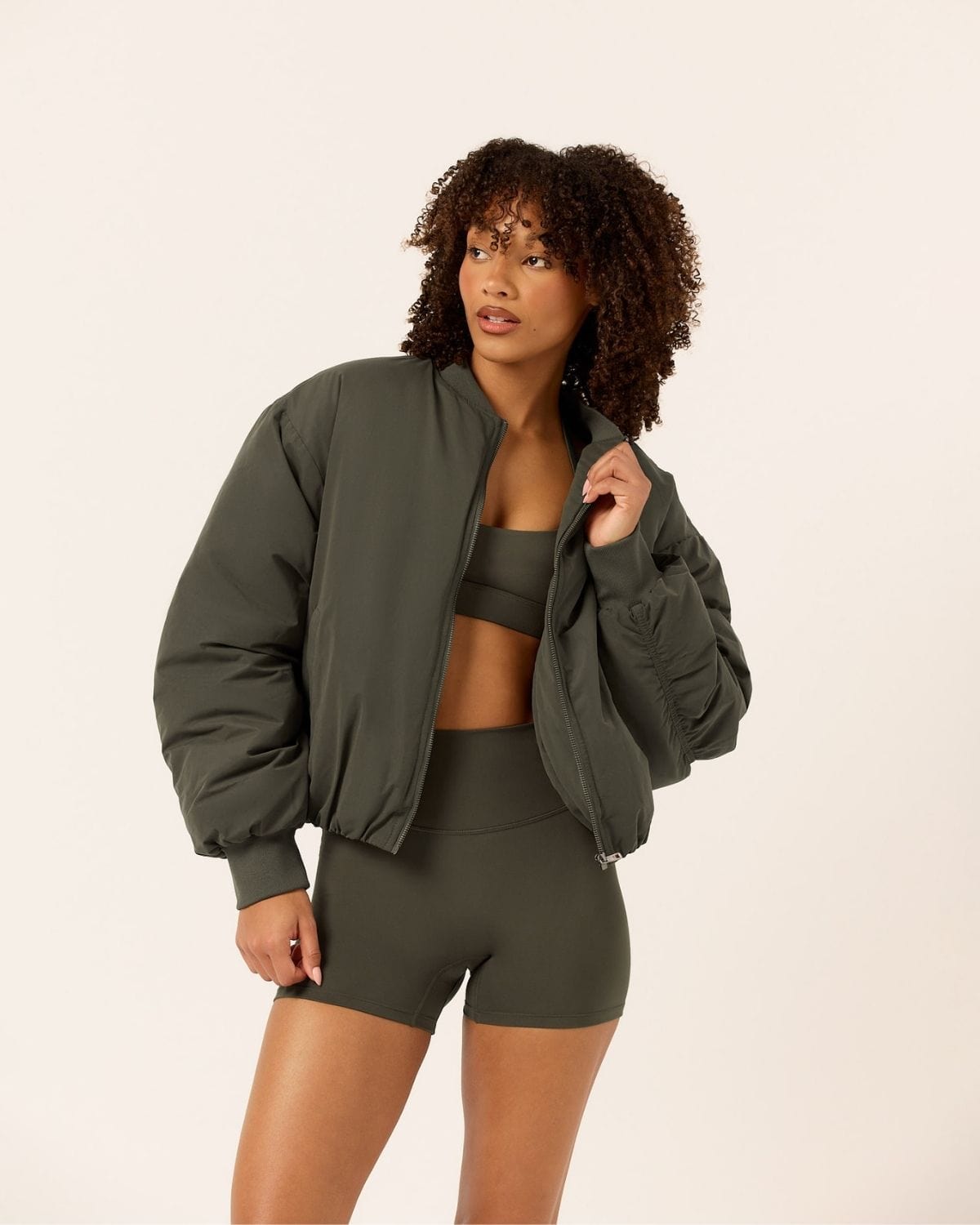 Bomber Jacket | Deep Olive