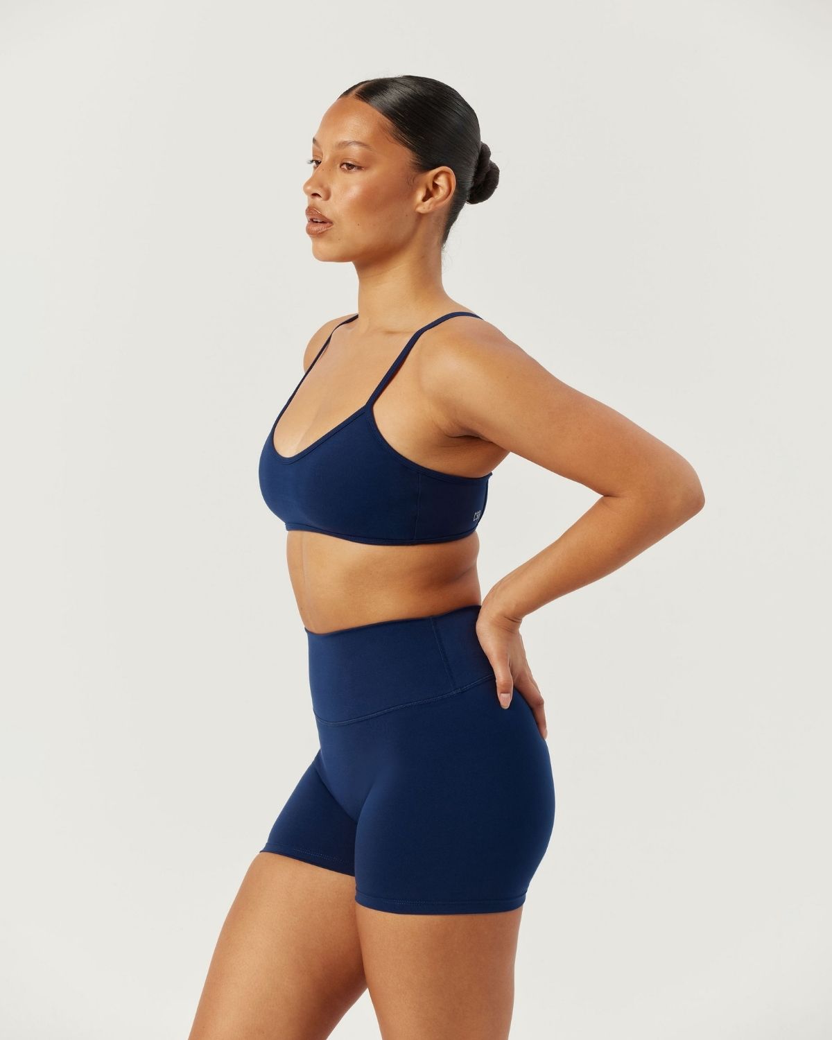 Serenity Ayla Crop | Navy