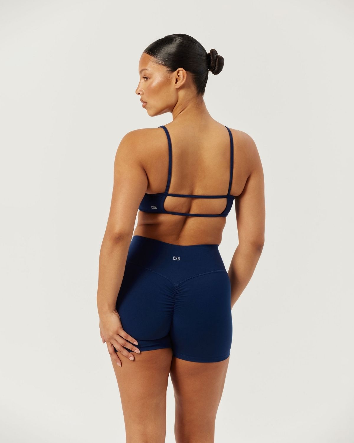 Serenity Ayla Crop | Navy