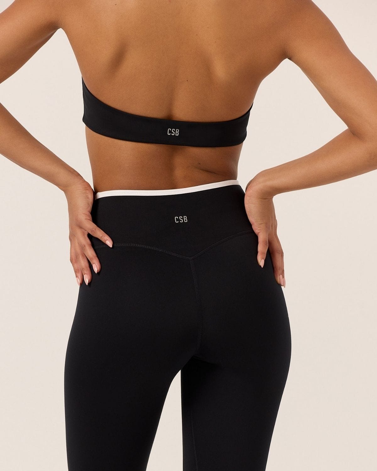 Serenity Dip Leggings | Two Tone