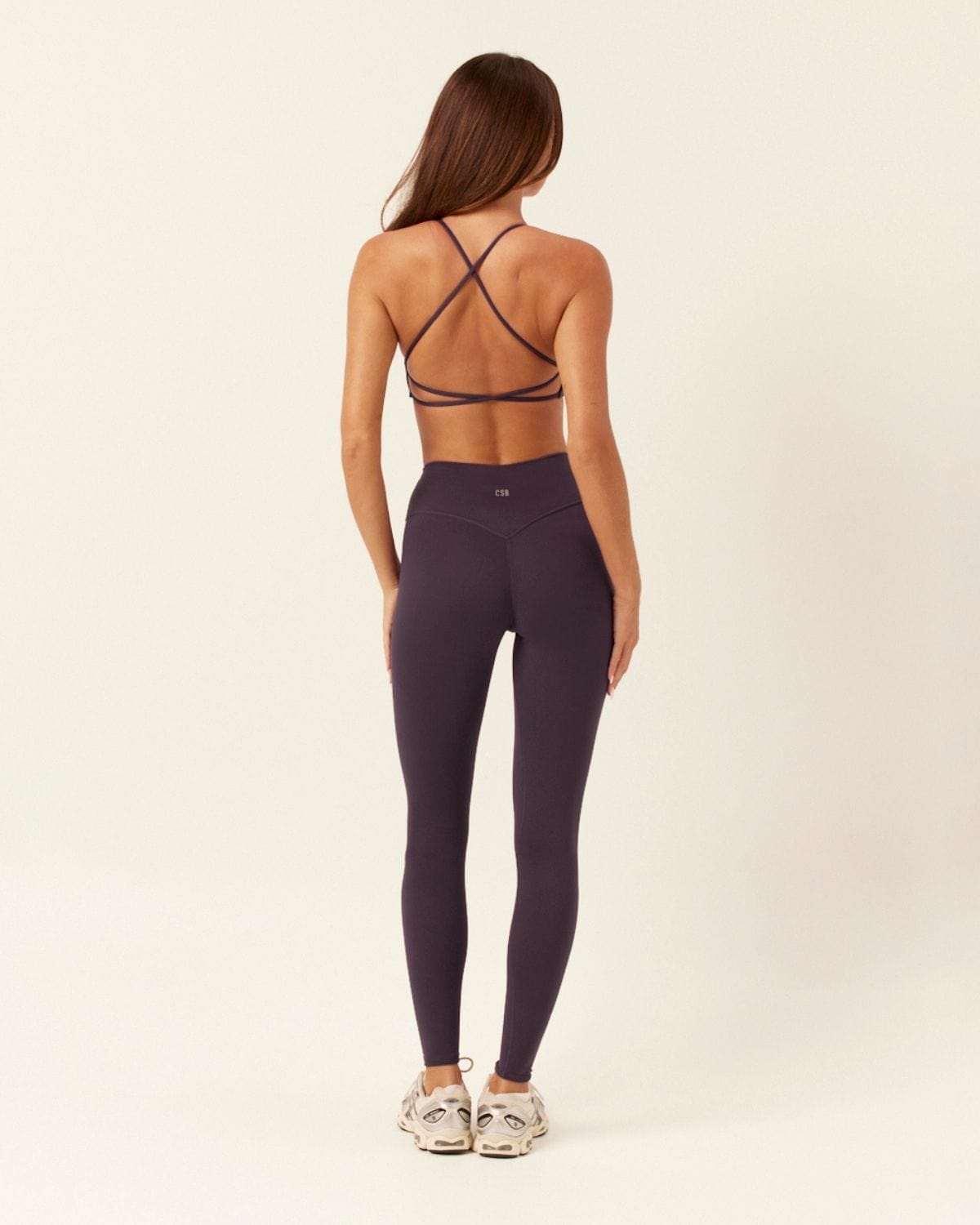 Serenity Invisible Scrunch Leggings | Plum