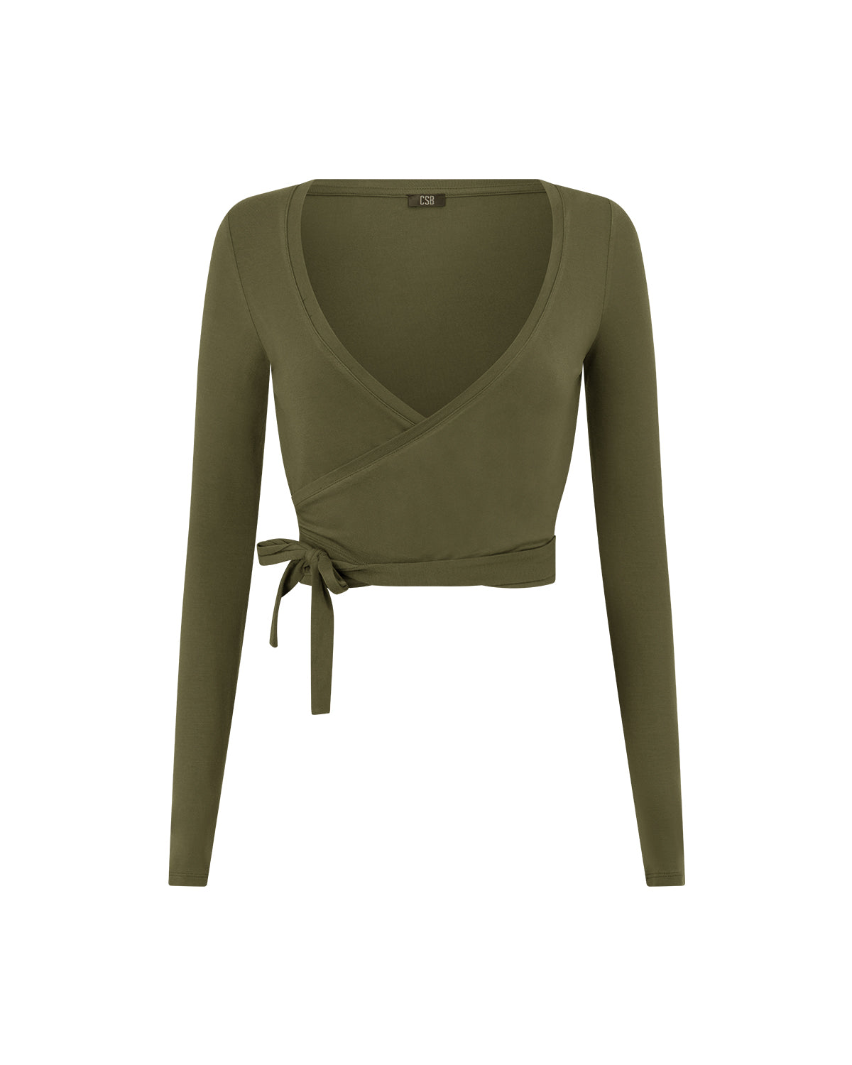 Ballet Wrap Top | Deep Green