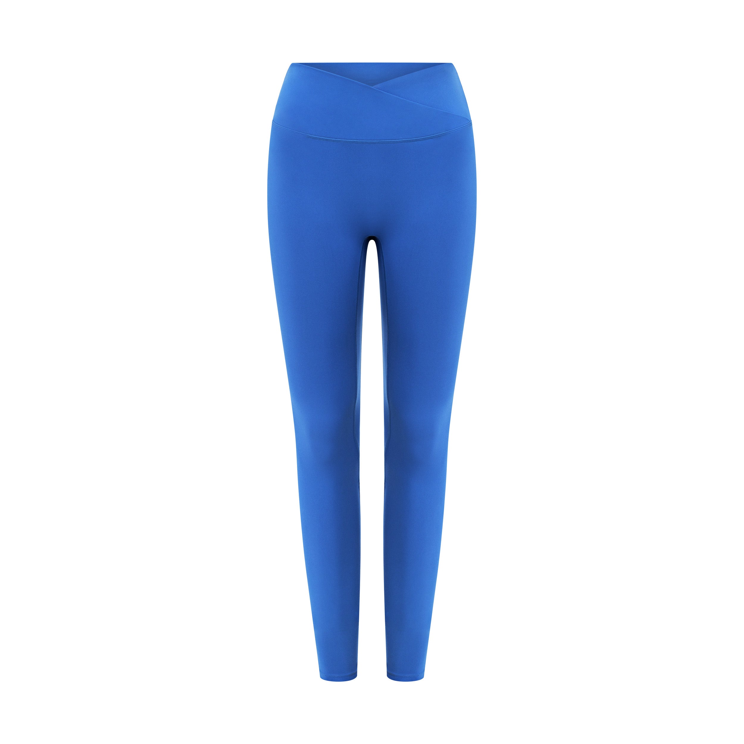 Serenity Scrunch Crossover Leggings | Royal