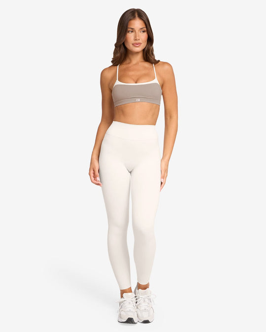 Form V Waist Leggings | Vanilla
