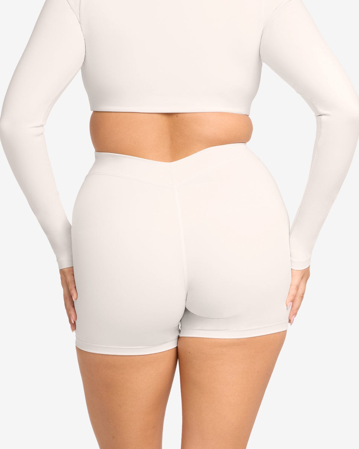Form V Waist Shorts 5" | Vanilla