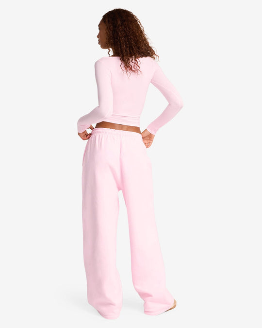CSB Wide Leg Sweatpant | Blossom