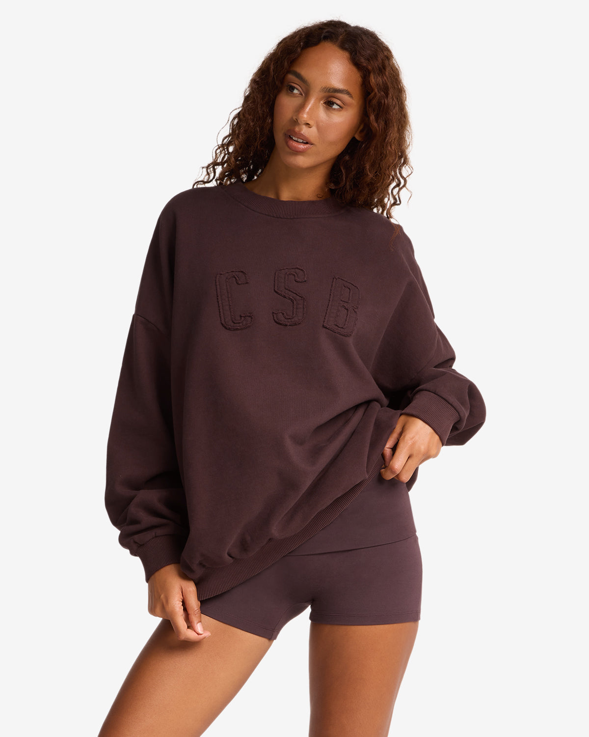 CSB Crewneck Sweatshirt | Espresso