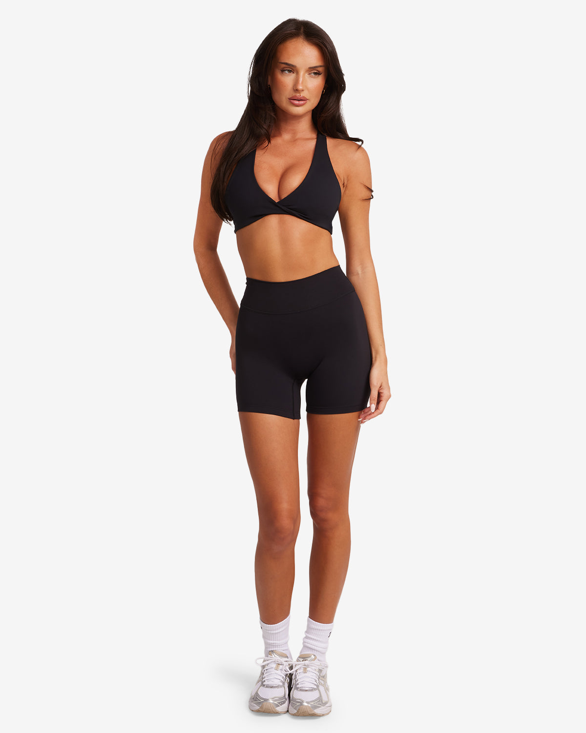 Form Invisible Scrunch Shorts 5" | Black