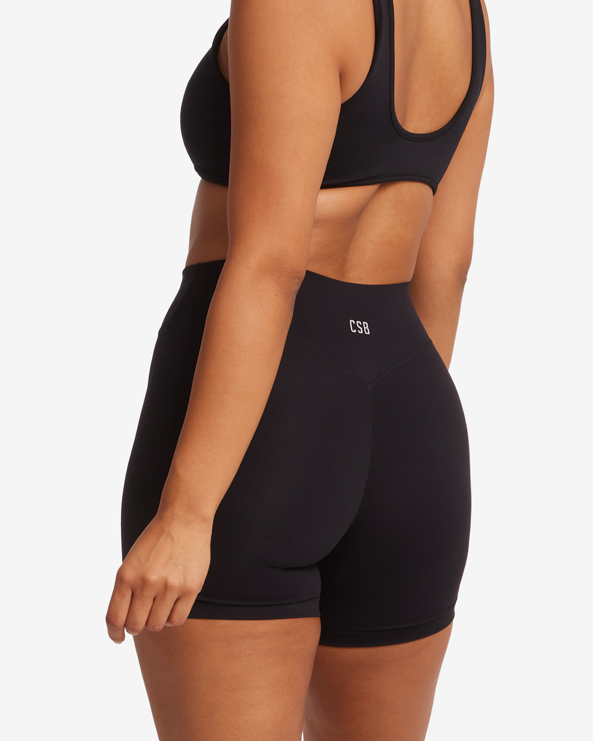 Form Invisible Scrunch Shorts 5" | Black