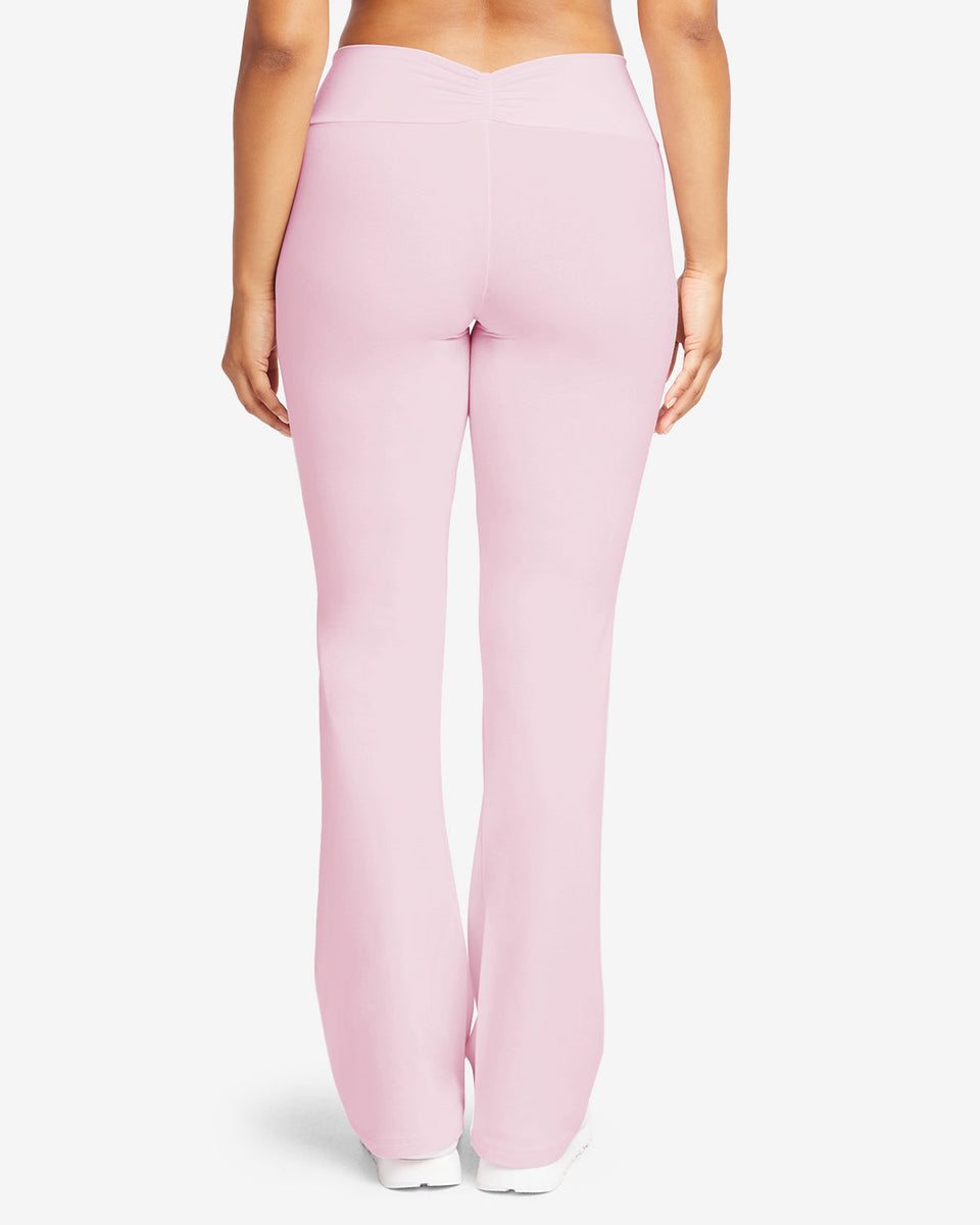 PINK Ruched Athletic Pants for Women