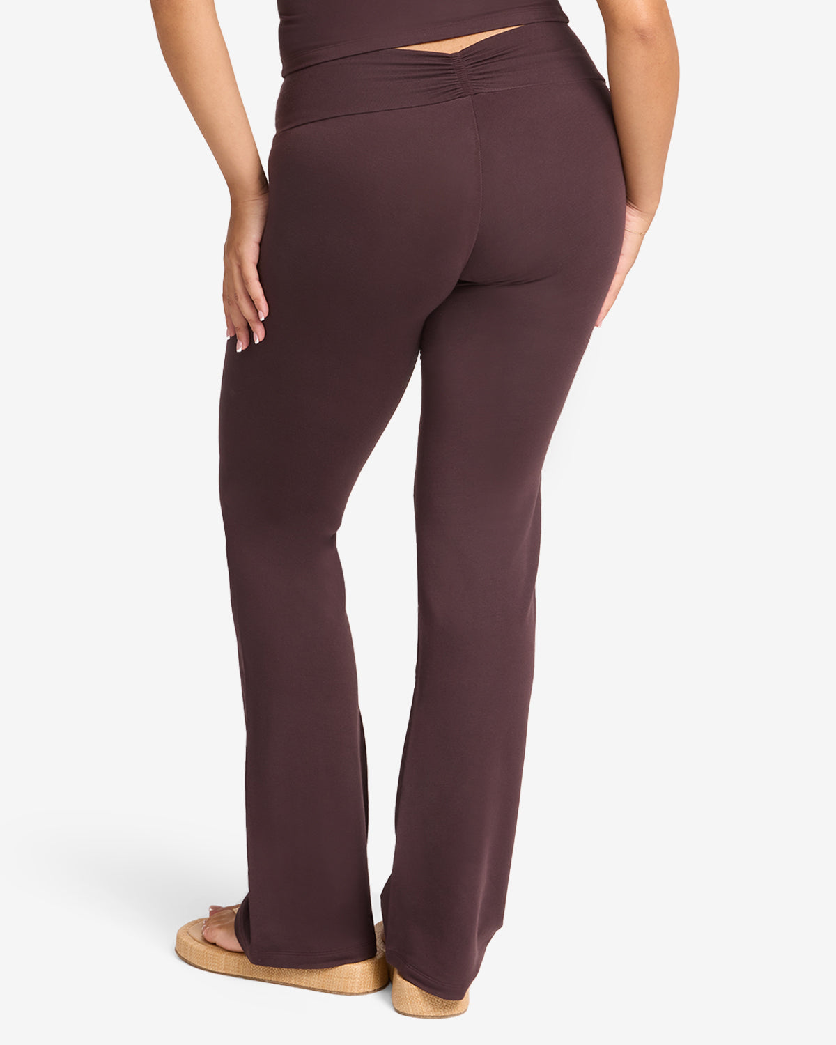 Ruched Yoga Pant | Espresso