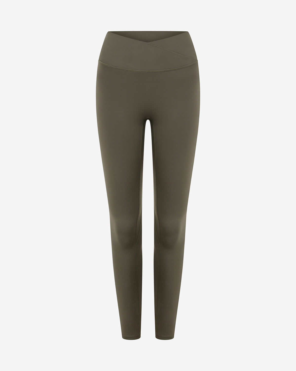 Fade Crossover Leggings | Deep Olive