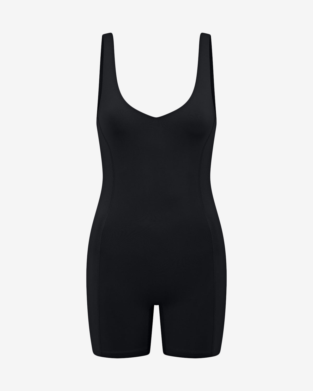 Activluxe V-Neck Playsuit | Black