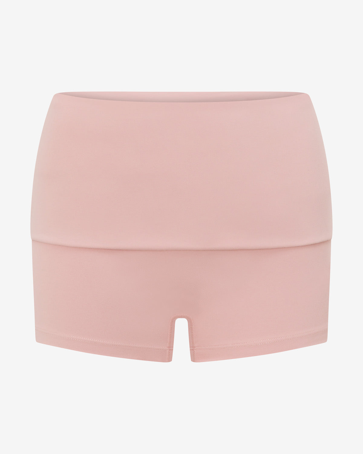 Form Fold Over Shorts 3" | Dusty Pink