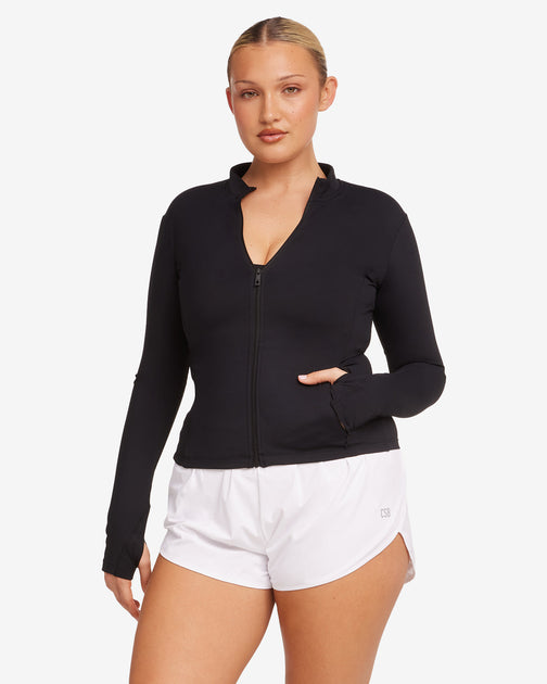 Lenny Thumbhole Crew Neck Top main image 0