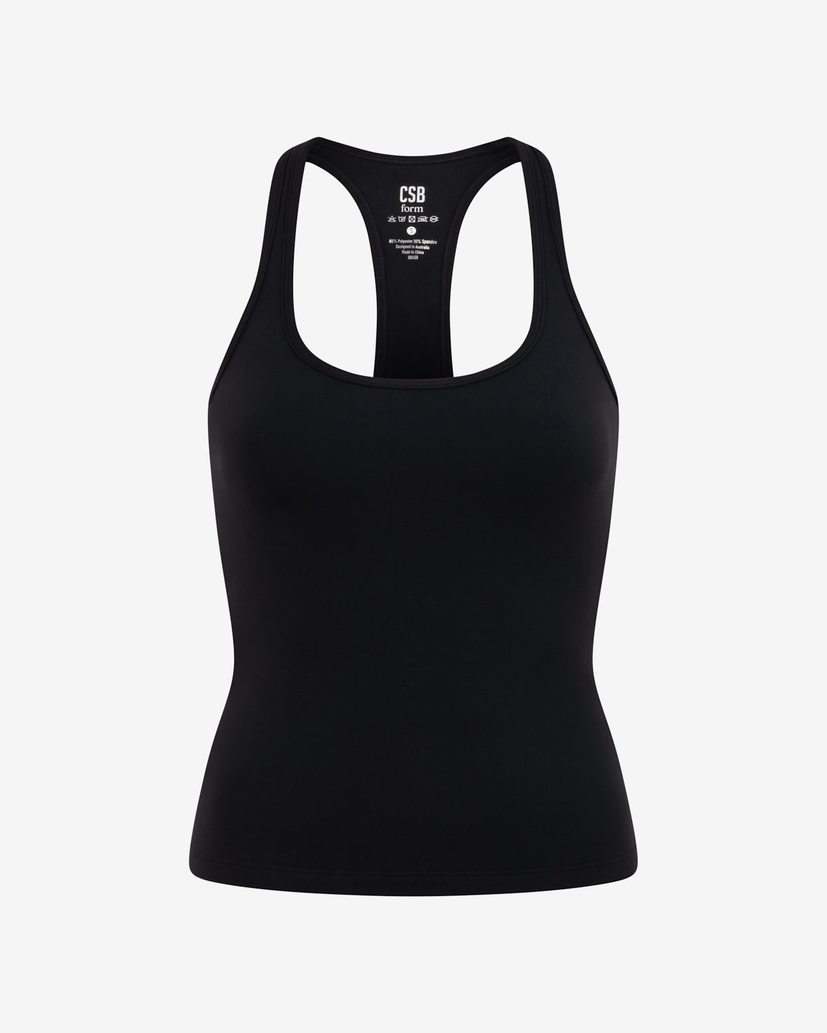 Form Racerback Tank | Black