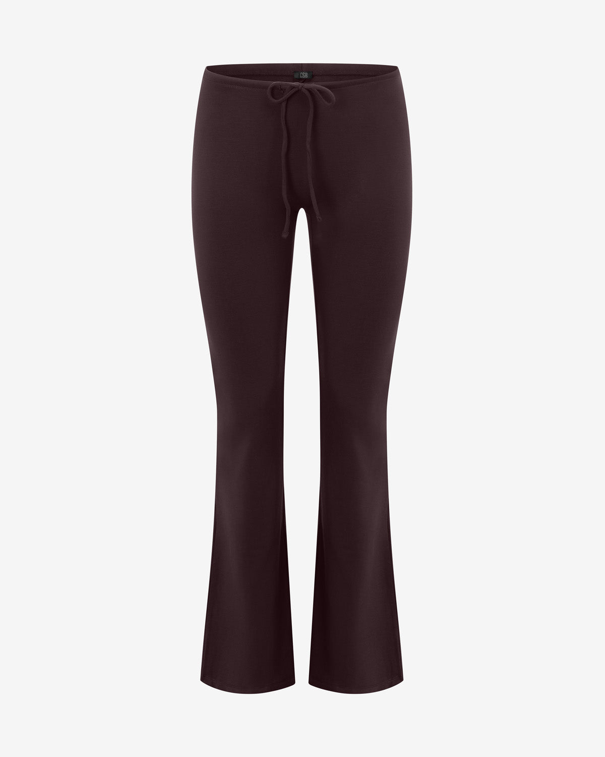 Drawstring Flare Pants | Espresso