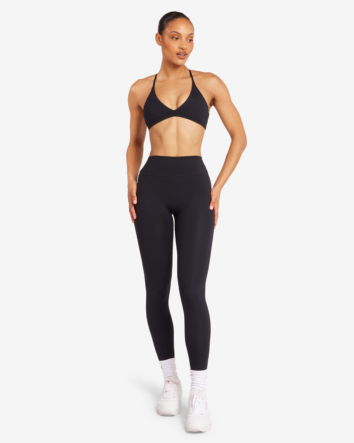 Form V Waist Leggings Black