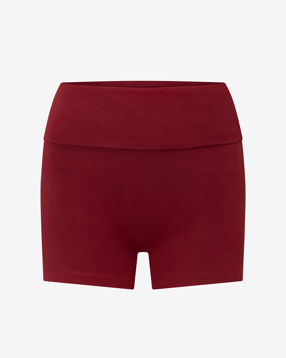 Foldover Yoga Short | Cherry