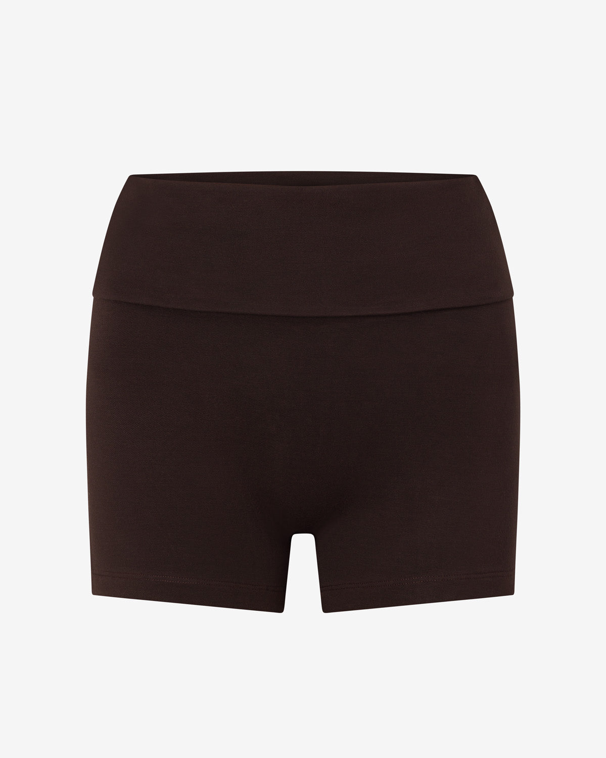 Foldover Yoga Short | Espresso