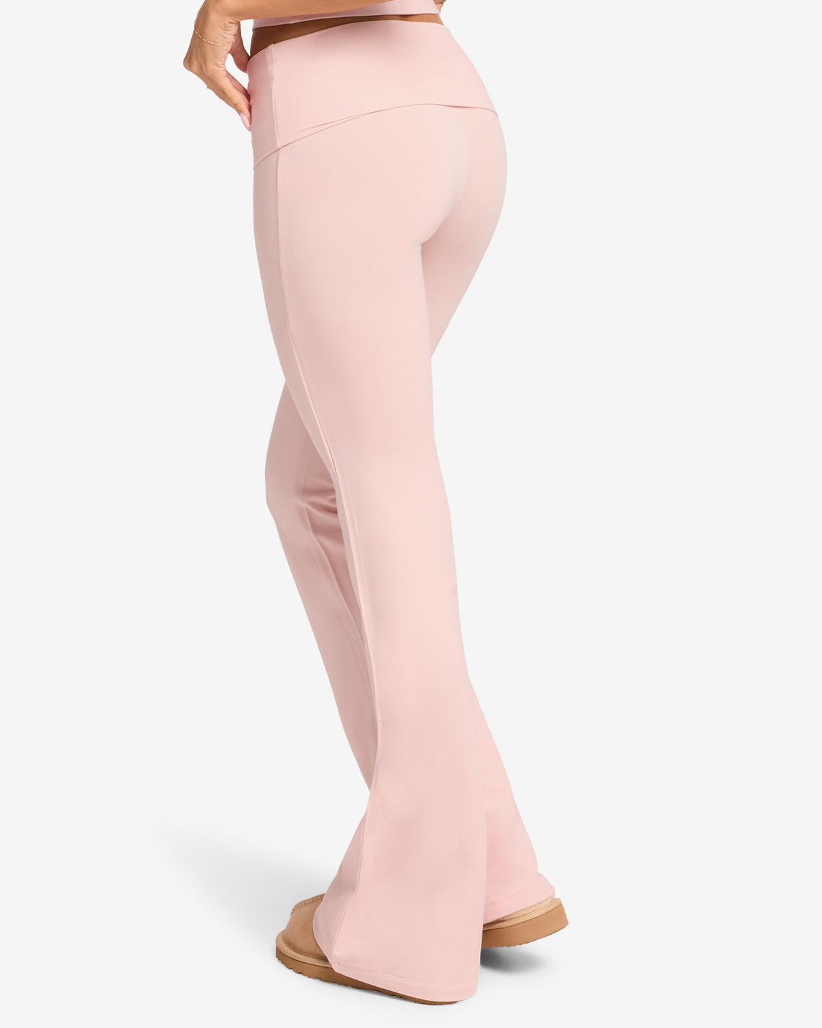 Jersey Flare Pant | Blush