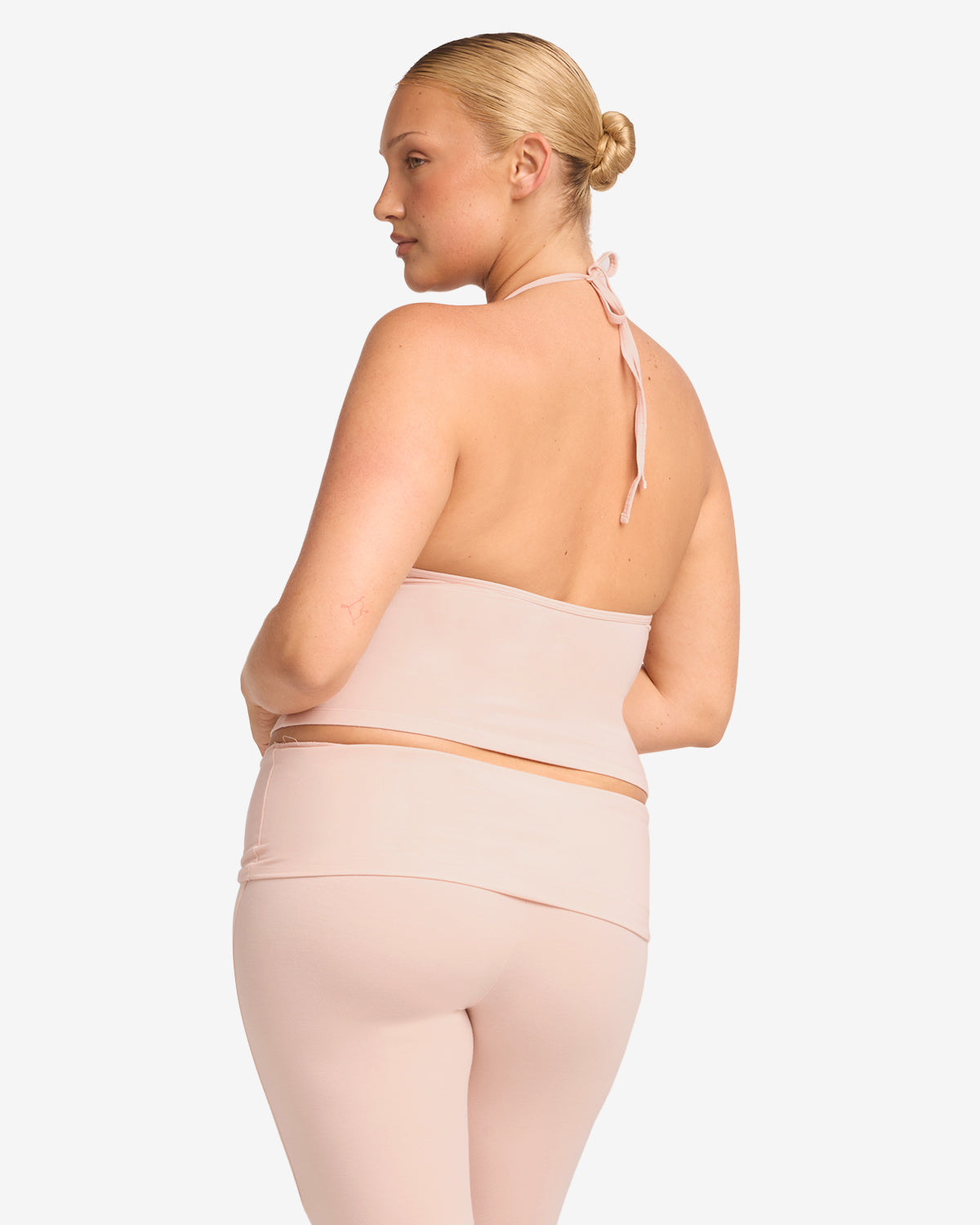 Halter Tie Tank | Blush