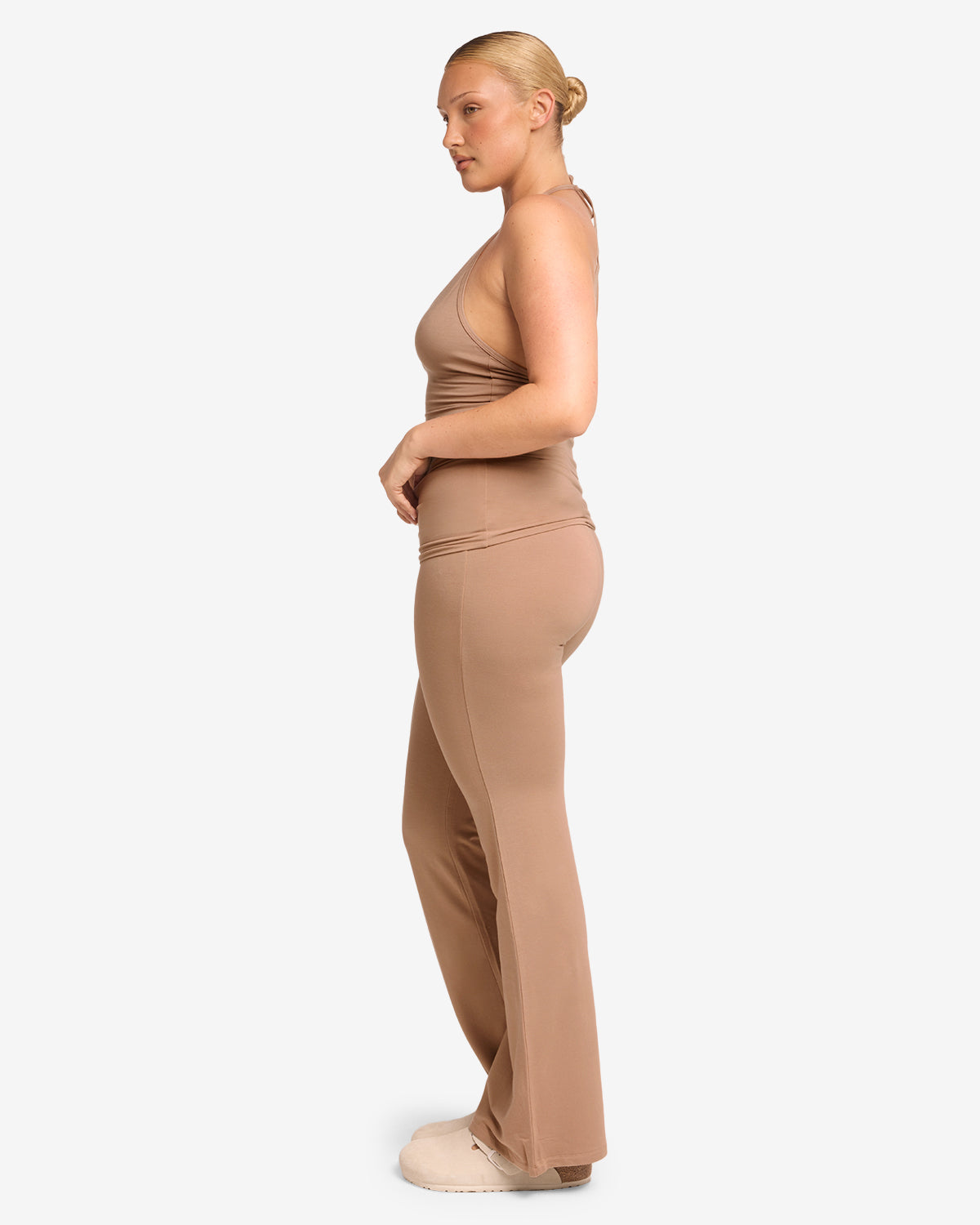 Jersey Flare Pant | Toffee